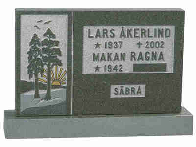 Grå Impala granit, 60x90 cm